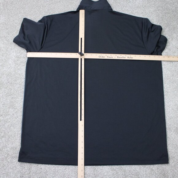 Callaway Opti-Dri Polo Shirt Mens 2XL XXL Black/Gray Golf Short Sleeve Pullover - Picture 9 of 12